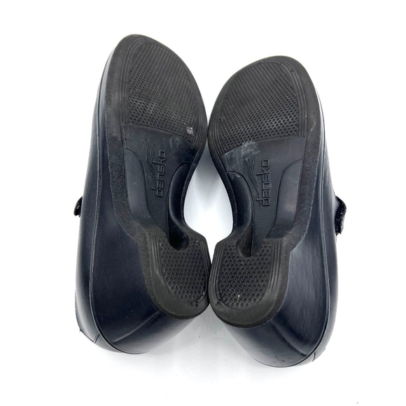Dansko Mary Jane Black Leather Sandal Size 39 (US 8.5-9) - Picture 11 of 12